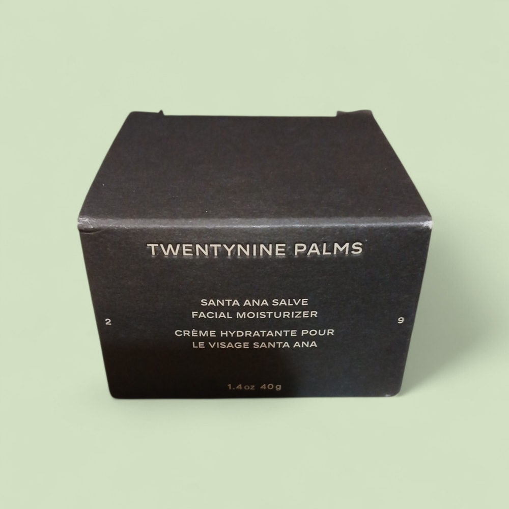 Twentynine Palms Santa Ana Salve Facial Moisturizer - Black